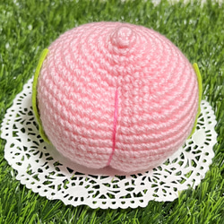 ミ*コ様 おにぎりさんの編みぐるみキーホルダー〇 Keroppi Amigurumi Crochet tutorial !ケロッピのあみぐるみ