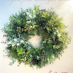 ‼︎ SALE ‼︎  natural green wreathe ❁︎ 2枚目の画像