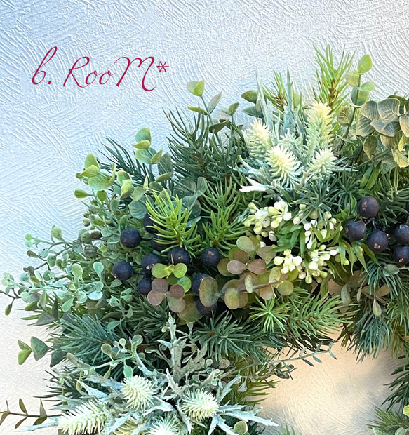 ‼︎ SALE ‼︎  natural green wreathe ❁︎ 4枚目の画像