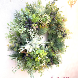 ‼︎ SALE ‼︎  natural green wreathe ❁︎ 3枚目の画像