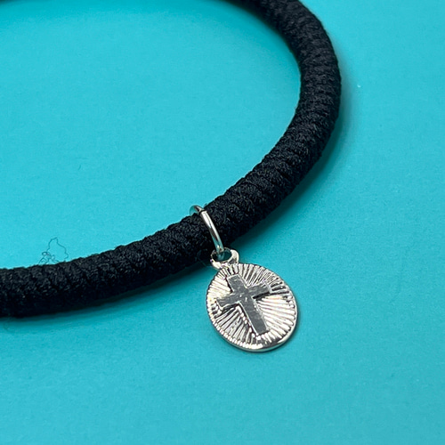 新作】ゴムブレスレット マリア クロス メンズ レディース 送料無料