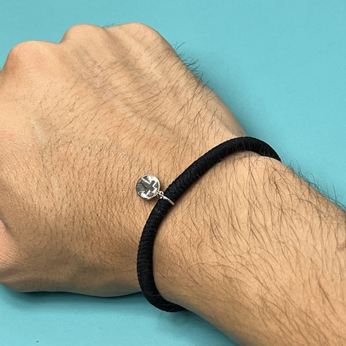 ヘアゴム ブレスレット クロス アクセサリー メンズ レディース 新作】ゴムブレスレット マリア クロス メンズ レディース 送料無料