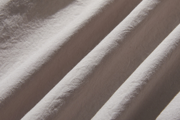 ラフな大人の着こなし　長袖シャツ　コットン100％　ライトグレー　230901-2 13枚目の画像