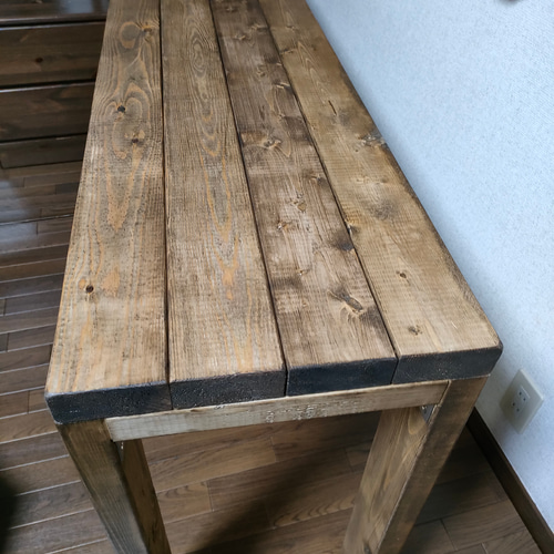 アンティーク＆男前】120×36×70 カウンターテーブル《ジャコビーン 
