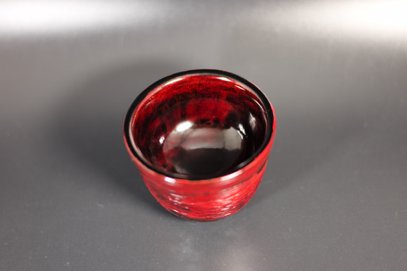 Urushi Bowl  綿糸巻赤漆白漆黒漆溜塗 4枚目の画像