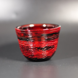 Urushi Bowl  綿糸巻赤漆白漆黒漆溜塗 8枚目の画像