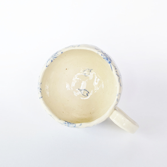 咖啡杯櫻花手作原創陶器 第4張的照片
