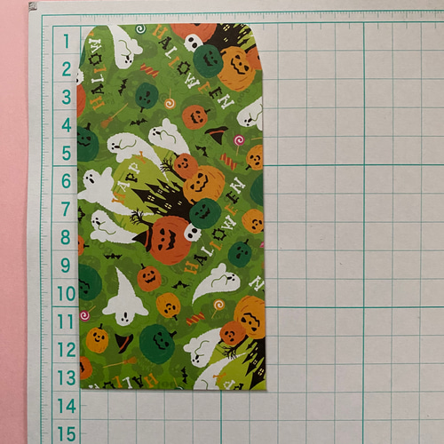 折り紙 千代紙 ポチ袋 ハロウィン お年玉袋 ミニ封筒 ぽち袋・お年玉袋