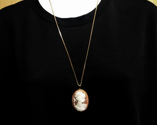 天然石 カメオ ネックレス(ペンダント) 230908869 ネックレス
