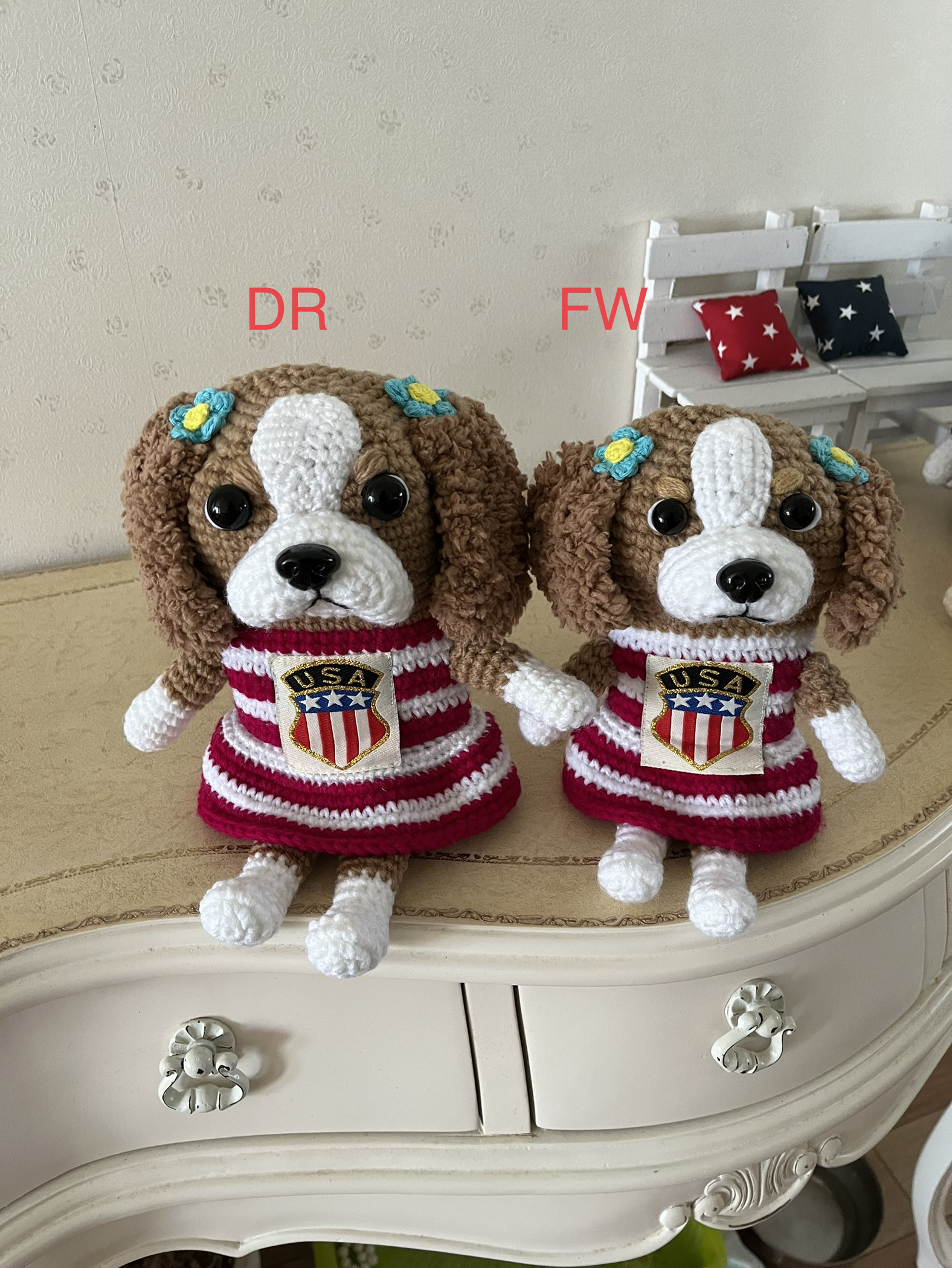 ゴルフ　ヘッドカバー　キャバリア　女の子