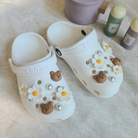 ジビッツ クロックス用 アクセサリー チャーム 飾り ピン デコ