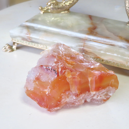 国産鉱物花石瑪瑙No.5大きなサイズ！