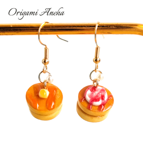パンケーキピアス ピアス/イヤリング】パンケーキ | Pancake Earrings | Harukawa