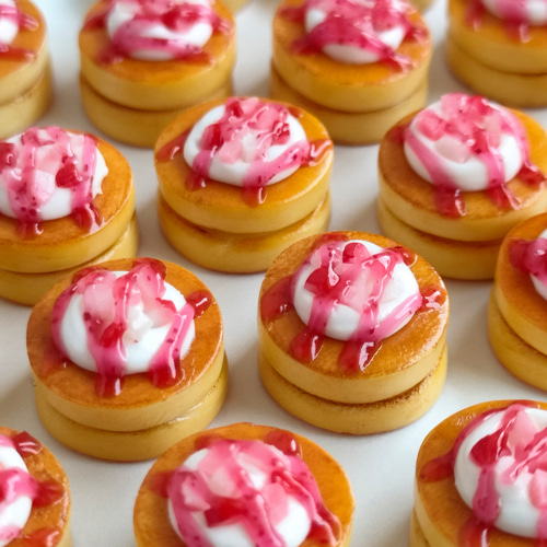 パンケーキピアス ピアス/イヤリング】パンケーキ | Pancake Earrings | Harukawa