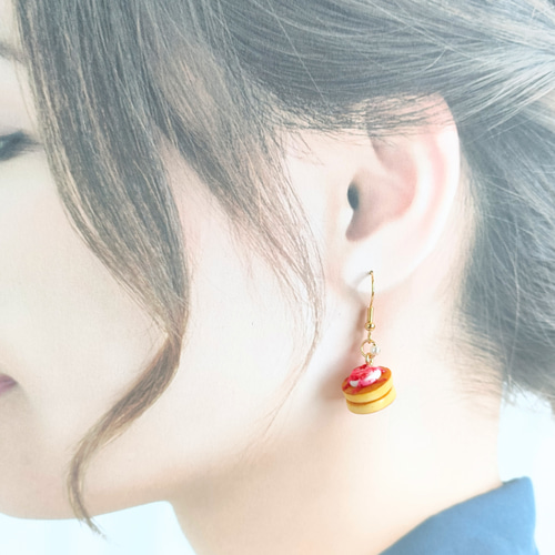 こだわりの パンケーキ （ピアス / イヤリング/ストラップ