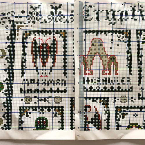 クロスステッチ刺繍キット UMA キット w_moon 通販 16497338