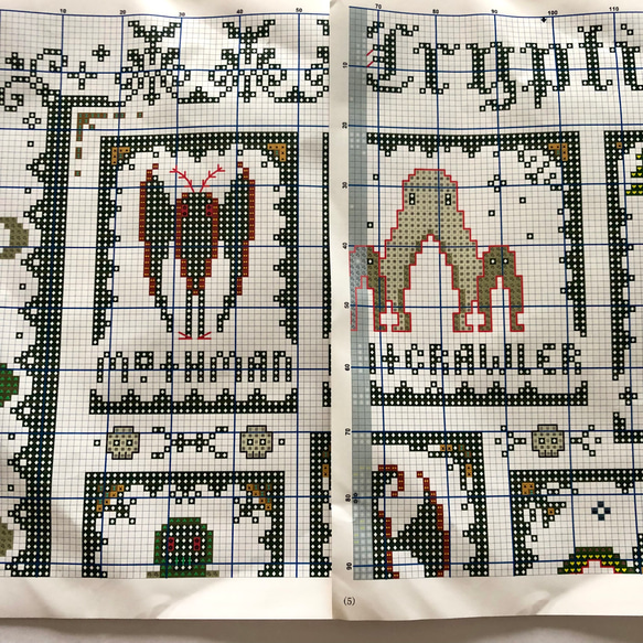 クロスステッチ刺繍キット UMA 2枚目の画像