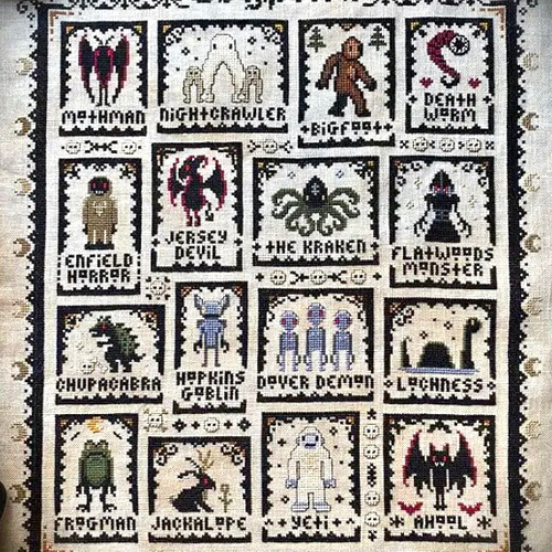 クロスステッチ刺繍キット UMA キット w_moon 通販 16497338