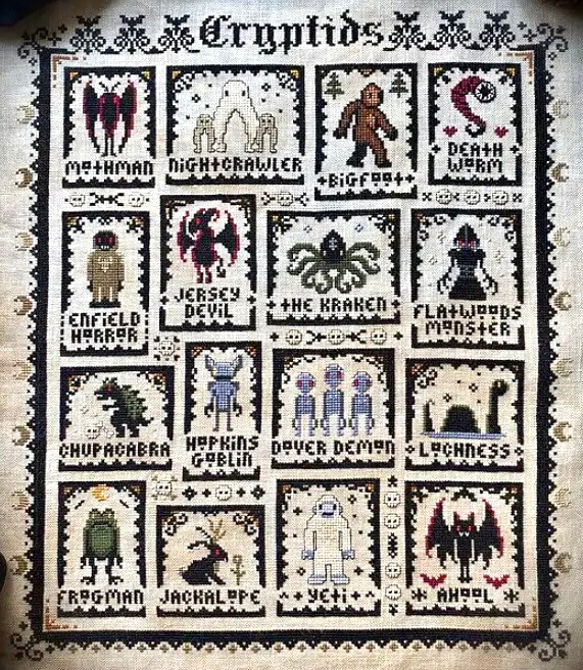 クロスステッチ刺繍キット UMA キット w_moon 通販 16497338