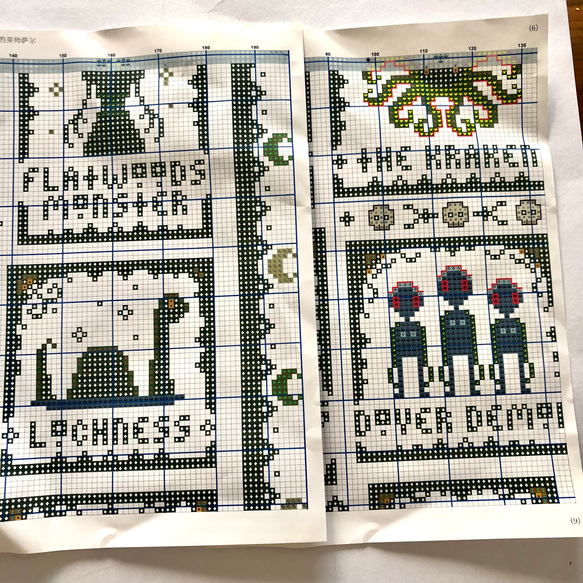 クロスステッチ刺繍キット UMA 3枚目の画像