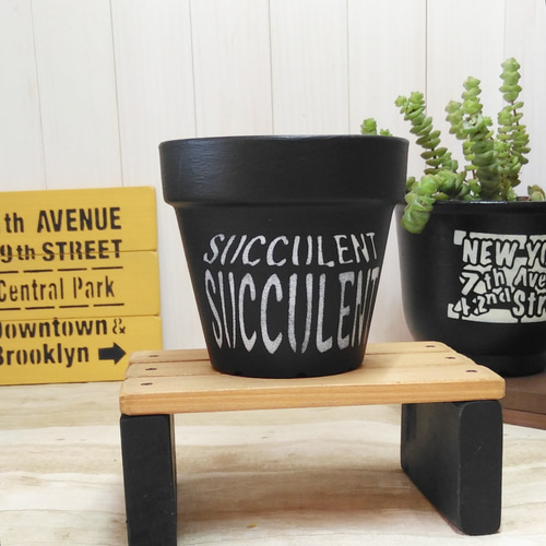 リメイク鉢ガーデンピック男前インテリア多肉BROOKLYNハンドメイド