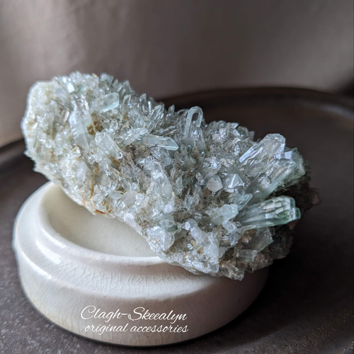 Needle Quartz】ニードルクォーツ｜クローライト（緑泥石）｜Kashgar