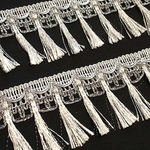 ハンドメイド ！ジプシースカート セット シルバーと紺