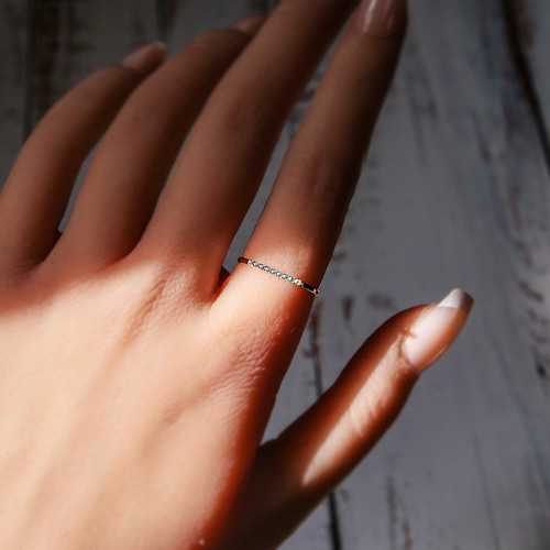 ◇ダイヤスキニーリング◇ダイヤモンド リング モアサナイト リング