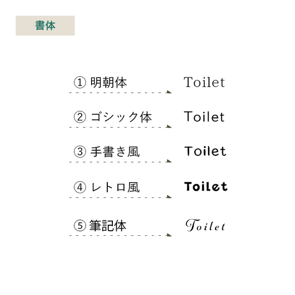 『トイレ■木製 サインプレート』インテリア ドアプレート toilet お手洗い 化粧室 四角 7枚目の画像