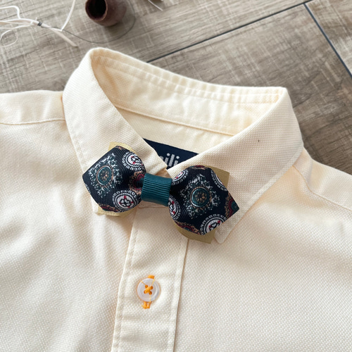 * antique doll ❀ ストローハットと蝶ネクタイ ミニョネットboy 70s Vintage Campbell Kids Colonial Doll Set (MA788
