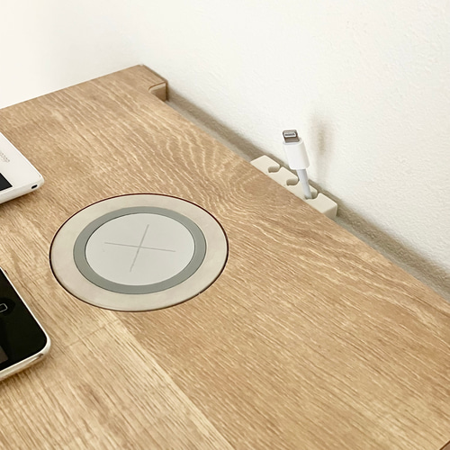 充電・ケーブル収納ラック 引出し付き チェスト ケーブルボックス 充電 