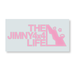 ジムニー ステッカー THE JIMNY 4x4 LIFE アウトドア グッツ オフロード 車 ステッカー 8枚目の画像