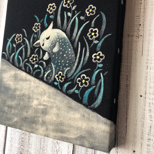 特別価格★【原画】『苔むした戦士メイガス』（ペルシャ猫　絵画　入賞作品　騎士） 絵のみ: 寿という獣 「卯」(No framed: 