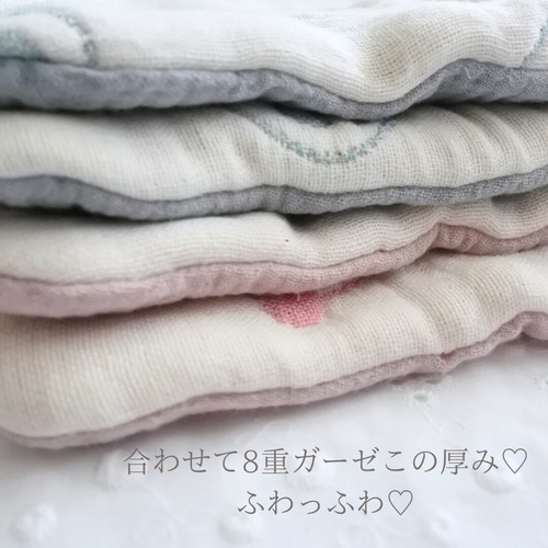 ギフトにもおすすめ》ふわっふわ6重日本製ガーゼハンカチ パンダ柄  