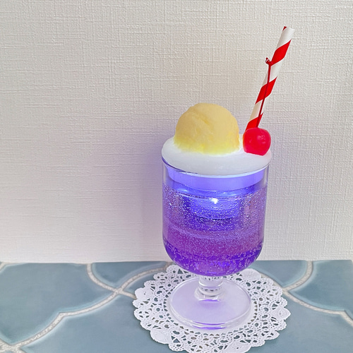 着せ替え可能 2WAY！LEDアロマ「クリームソーダ」（オレンジソーダ