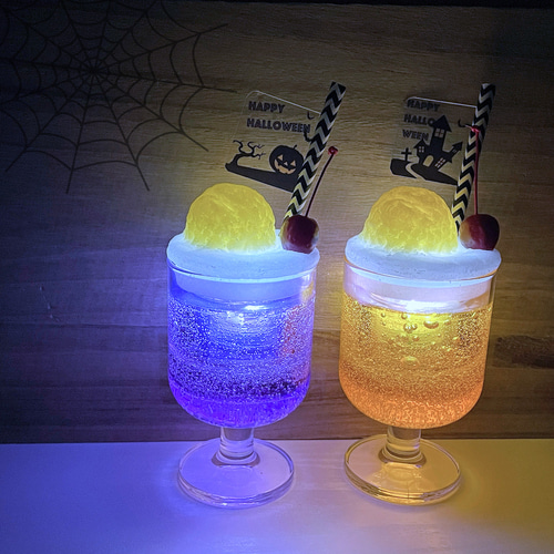 着せ替え可能 2WAY！LEDアロマ「クリームソーダ」（オレンジソーダ