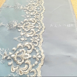 洗える刺繍半衿  清涼【ラスト】 10枚目の画像