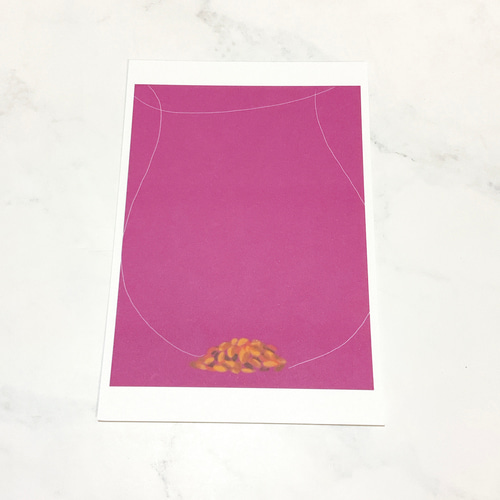 シンプル秋 5枚セット ポストカード はがき イラスト ポスト