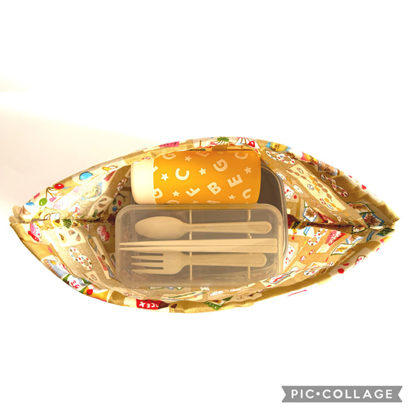駄菓子屋さん・お弁当袋(Mサイズ) 5枚目の画像