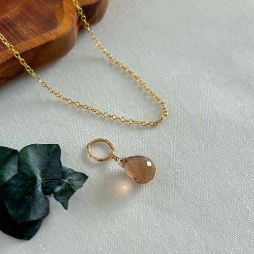 14kgf/いろいろ天然石のペンダントトップ ペンダントトップ Petit L