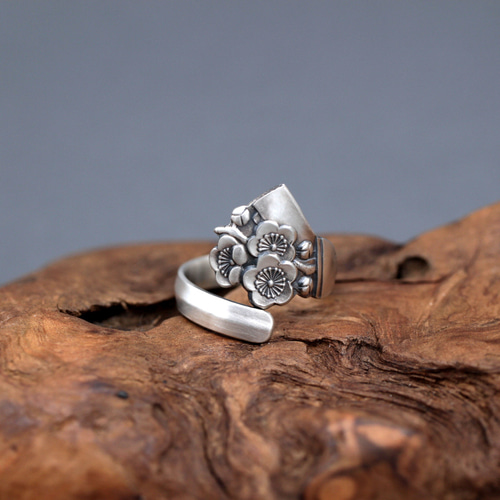 無骨な雰囲気】 silver 925 シルバー リング 12号 90s 槌目 【公式通販】