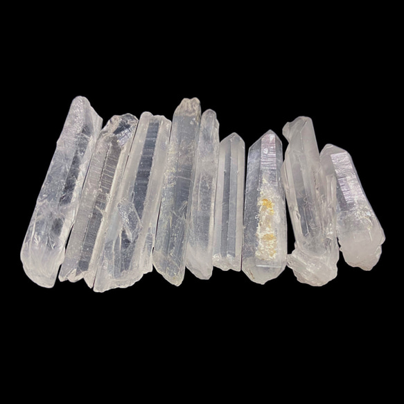 天然水晶 ポイント 9本 20g（SP20C） 3枚目の画像