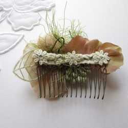 お花のヘアコーム　ロードナイト 4枚目の画像