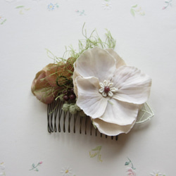 お花のヘアコーム　ロードナイト 2枚目の画像