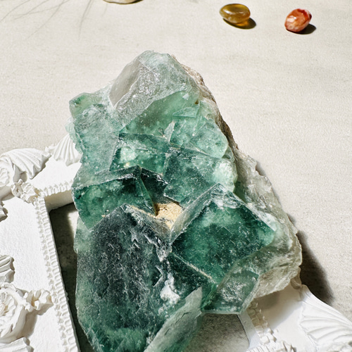 フローライト 原石 天然石 ☆A2☆ その他インテリア雑貨 Shin