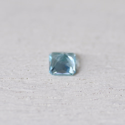 ブルー・アパタイト＊オクタゴン・カット＊0.33ct＊3.8mm＊AP-013 2枚目の画像