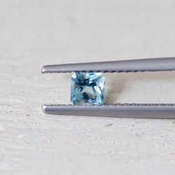 ブルー・アパタイト＊オクタゴン・カット＊0.33ct＊3.8mm＊AP-013 4枚目の画像