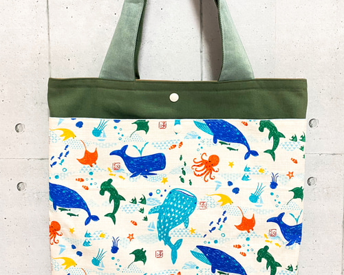 ☆Ｎｏ．1157ハンドメイド 和柄 前掛け トート ショルダー バッグ 麒麟 6e249c9b4eba9670d962e1752837de