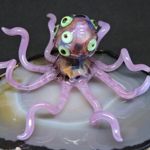 ガラス動物 タコ 置物 工芸品8 ガラス動物 タコ 置物 工芸品8 【公式通販】