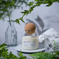 おやすみ前のアロマキャンドル ソイワックス ソイキャンドル